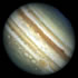 Jupiter, the largest planet in our Solar System, has a diameter of more than 11 times that of Earth. It's mean distance from the Sun is appoxametely 484 million miles and has a diameter of almost 90,000 miles.